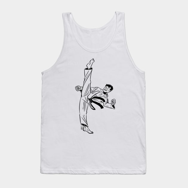 Taekwon-do! Tank Top by Mason Comics